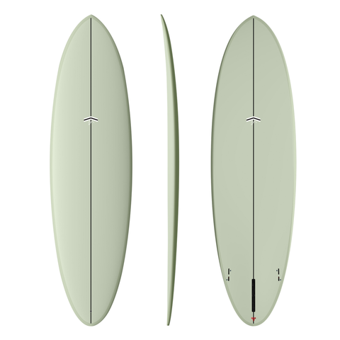 CJ Nelson Outlier X 6'9 - Volan - 2+1 fins