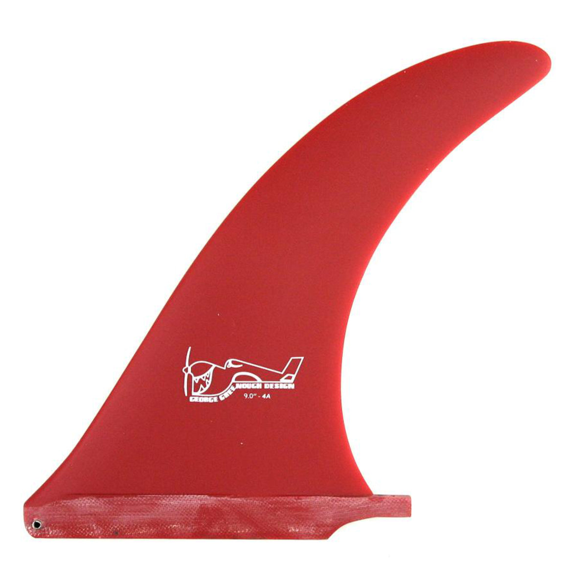 
                  
                    Greenough 4A Longboard Fin 9" - Solid Red
                  
                