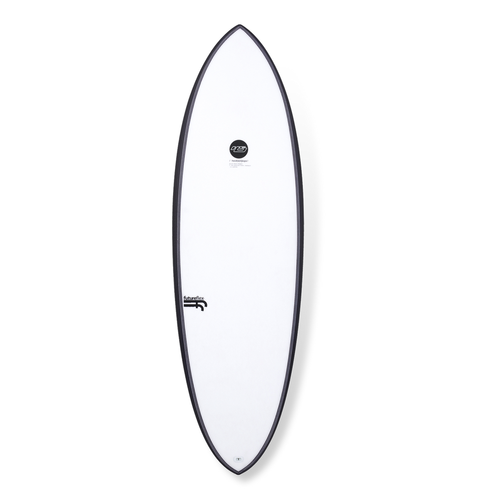 Haydenshapes Hypto Krypto 5'8 FF - 5 FUT - clear tint