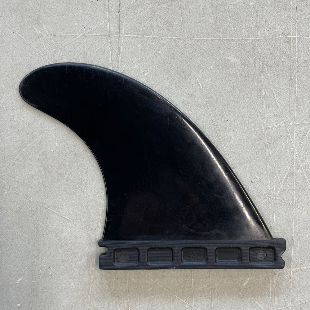 Futures - FRONT RIGHT fin - ABS black plastic - one off - USED