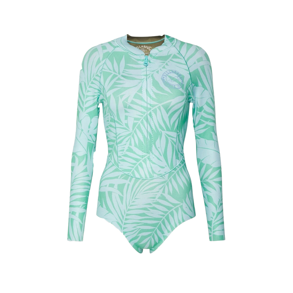 2/2mm Women’s Billabong Salty Daze L/S Blue Palms