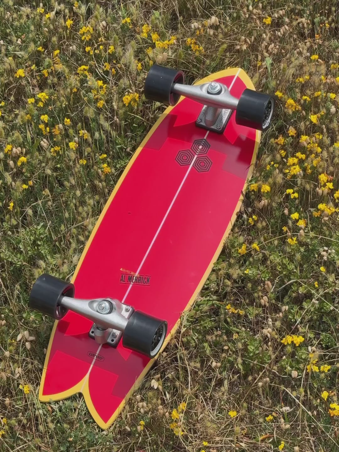 
                  
                    Load and play video in Gallery viewer, Carver - Carver x Channel Islands 29.25” Fish CX Raw Surfskate Complete (V5) **1-2 WEEKS 🚚**
                  
                