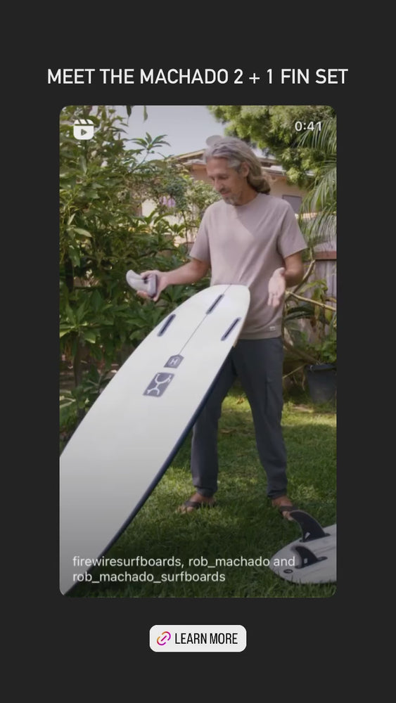 
                  
                    Load and play video in Gallery viewer, Firewire Machadocado 5&amp;#39;10 Helium White Futures **1-2 WEEKS 🚚**
                  
                
