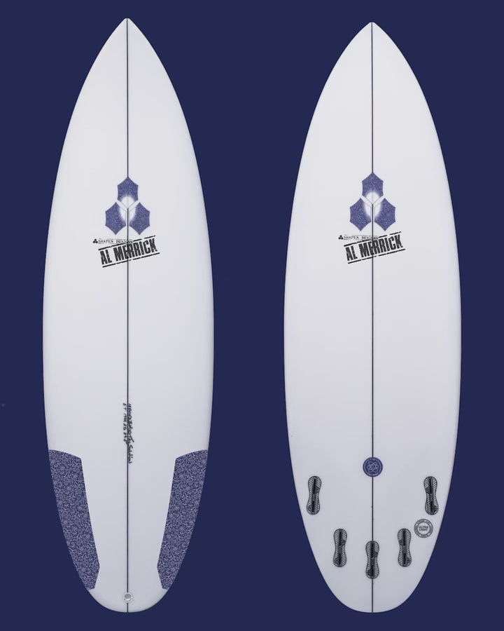 
                  
                    Load and play video in Gallery viewer, Channel Islands - The Solution 6&amp;#39;4 PU Futures 5
                  
                
