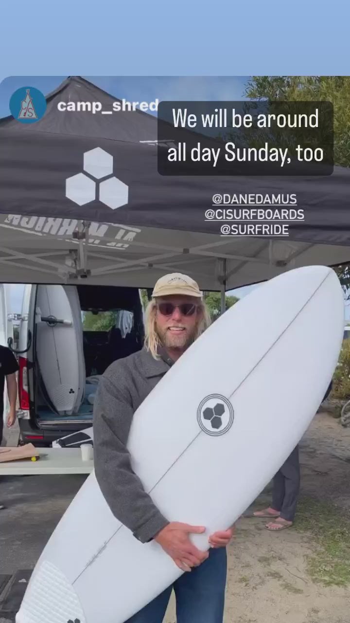 yas surfcraftworks ガン6'8 Channel Islands - G Skate 6'0 - Wasabi - Future Fins - Damage