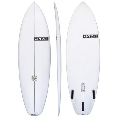 Pyzel - White Tiger 5' 11" - 5 Fin Futures