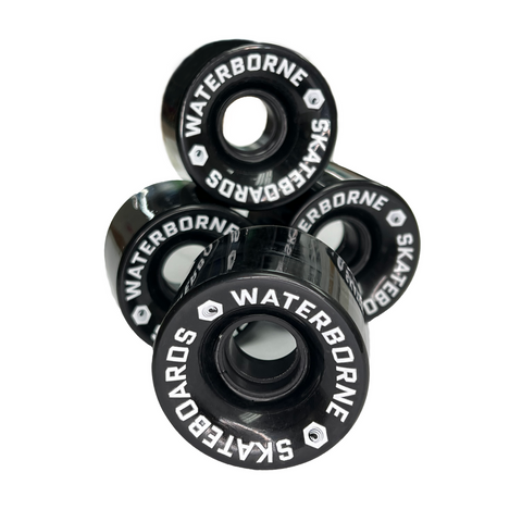 WATERBORNE SKATEBOARDS - Super Carve Black 65mm Wheels