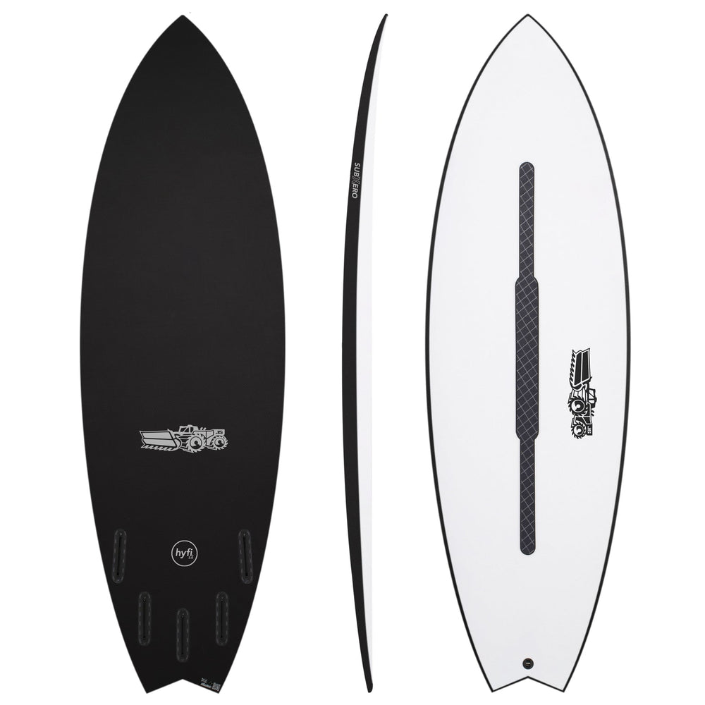 JS Industries - Sub Xero 5'10 HYFI 3.0 Futures X5 Fins