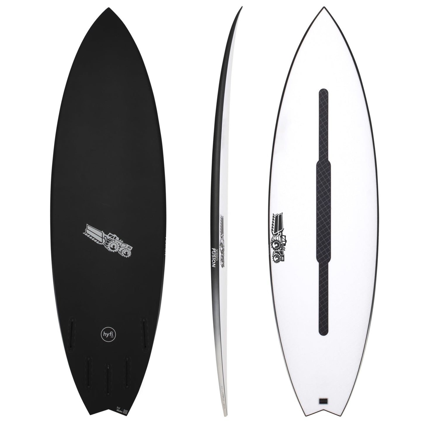 JS Industries - Xero Fusion Easy Rider 5'10 HYFI 3.0 Futures 5 fin