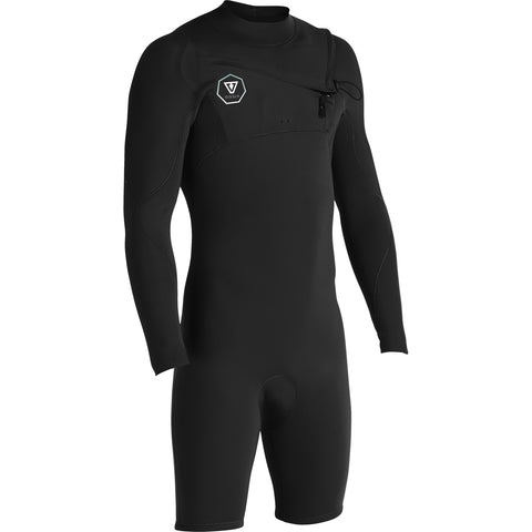 2/2 Mens Vissla 7 SEAS 2/2 L/S Spring - Black Fade (BLF) - Surf Ontario