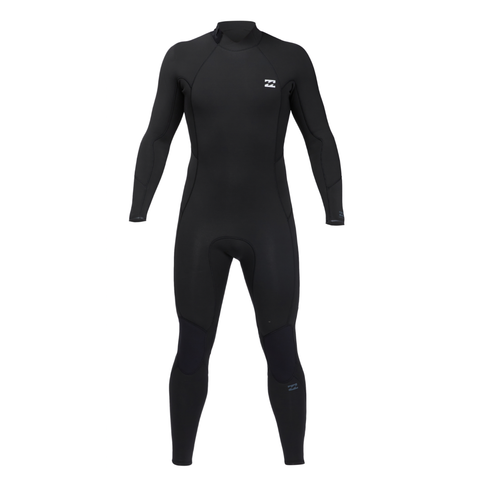 3/2 Mens Billabong Absolute Back Zip Flatlock Full Wetsuit - Surf Ontario