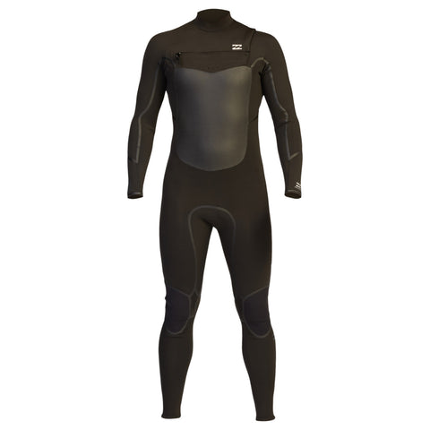 4/3 Men's Billabong Absolute Plus Chest Zip Full Wetsuit - Surf Ontario