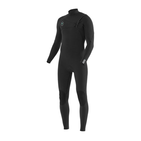 4/3 Mens Vissla 7 Seas FULL Chest Zip - Black - Surf Ontario