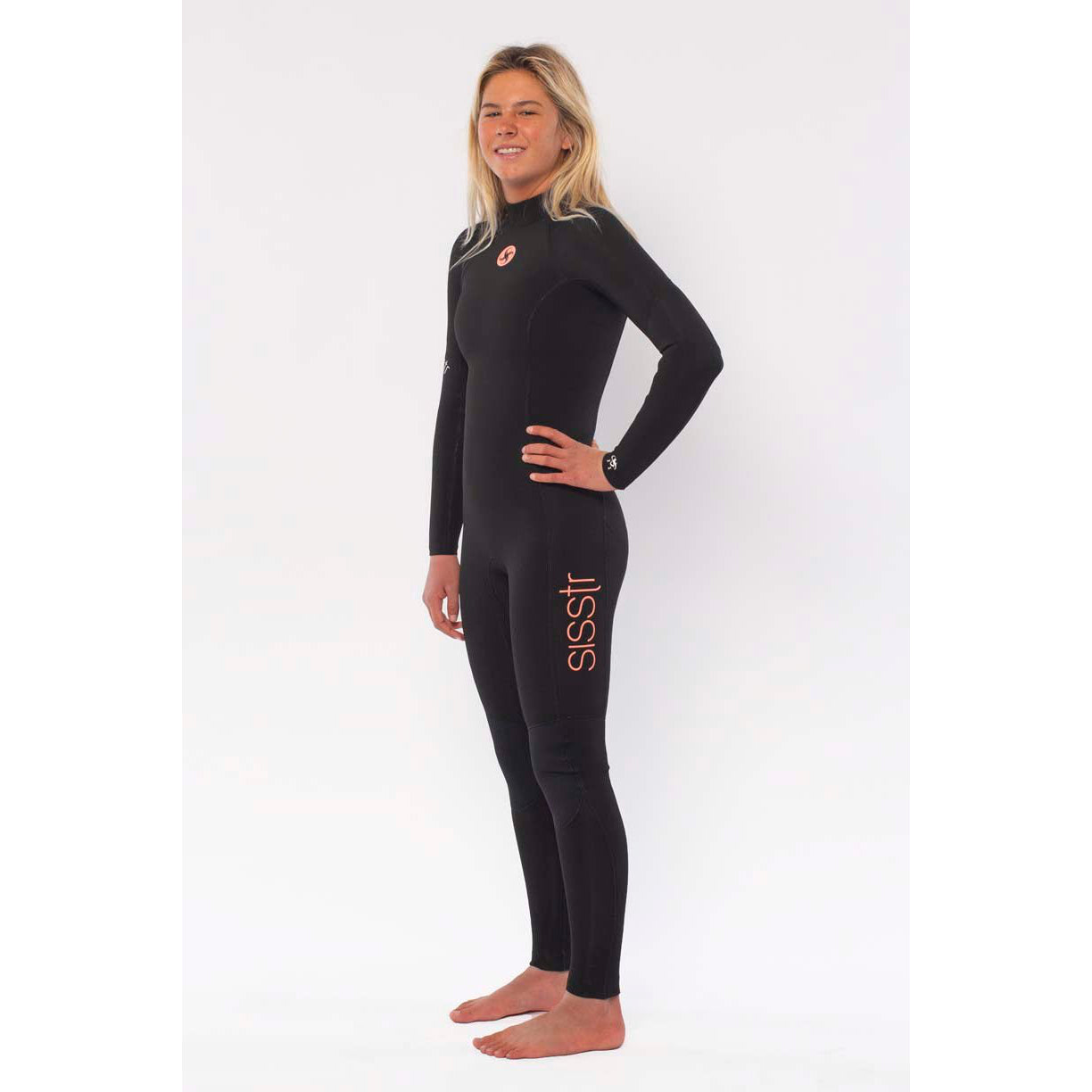 
                  
                    4/3 mm SisstrEvolution Seven Seas Back Zip Full Wetsuit - Solid Black
                  
                