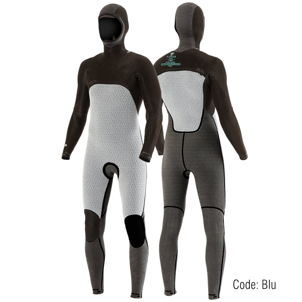 5/4 Mens Vissla 7 Seas Hooded Full Suit - Black – Surf Ontario