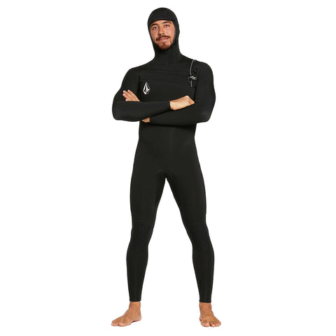 5/4/3mm Men's Volcom Hood Chestzip Fullsuit - Surf Ontario