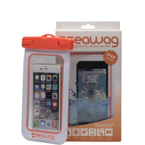 Seawag Waterproof Case For Smartphone - Black/White