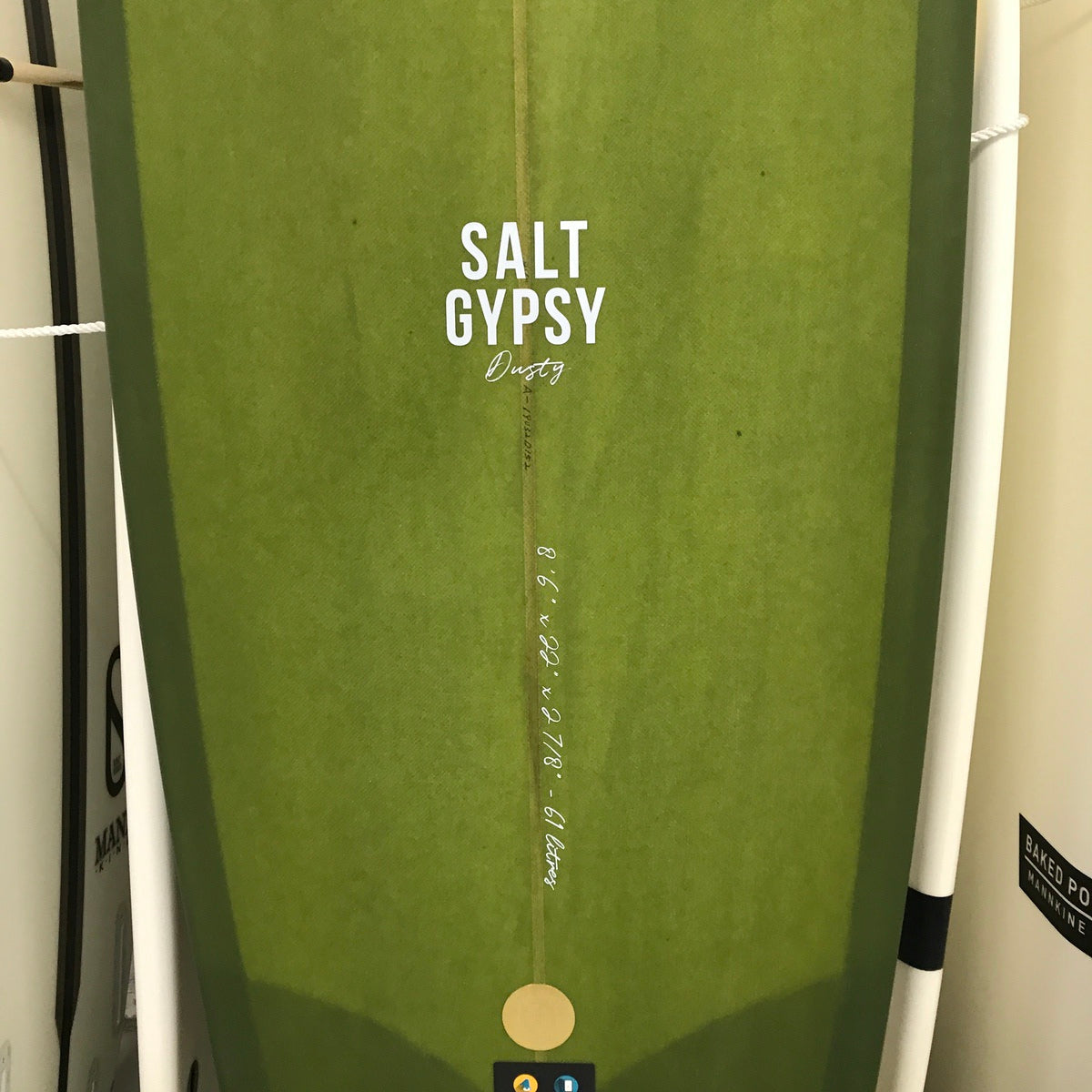
                  
                    Salt Gypsy Dusty Retro 8'6 Longboard Olive Tint
                  
                