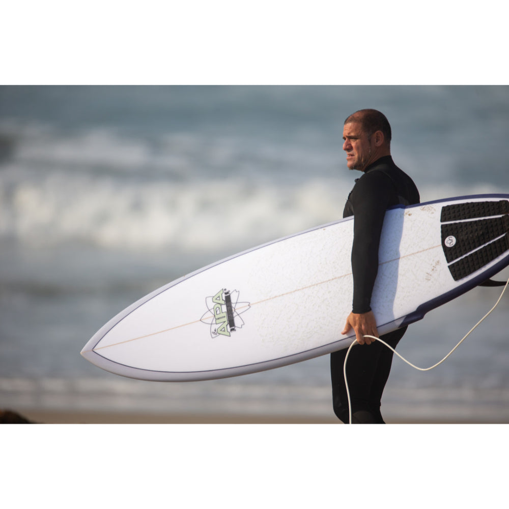 AIPA 7'0\" ホワイト/グレー　ビッグボーイスティング AIPA - Big Boy Sting 7'0 - Fusion-HD Futures – Surf Ontario