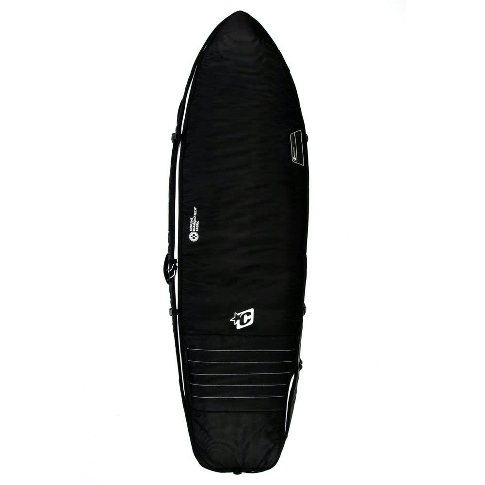  Creature of Leisure board bag - 6'3 Fish Triple: Black White - Surf Ontario