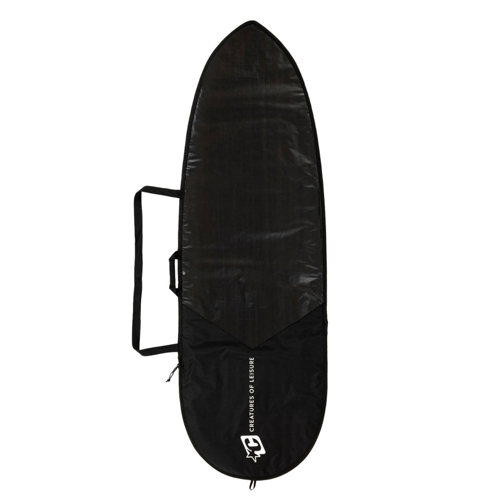 Creatures of Leisure board bag - Fish Icon Lite : Black Silver Hybrid/Fun