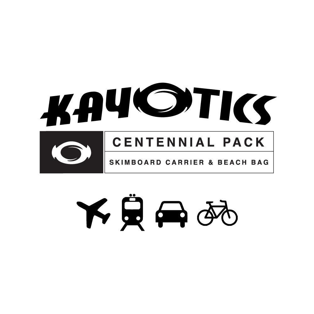 
                  
                    Kayotics skimboards - Centennial Pack - Skimboard Carrier and Beach Bag
                  
                