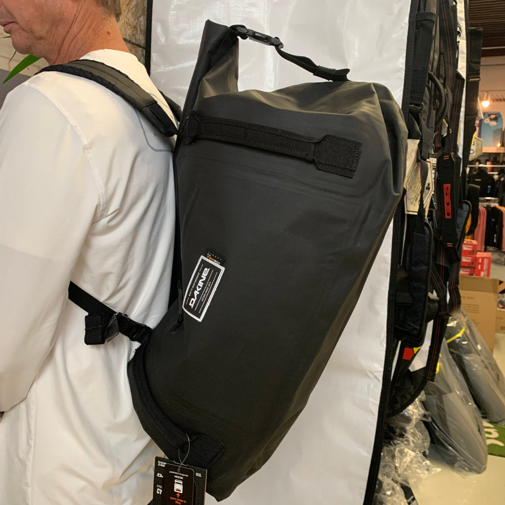 
                  
                    Travel Luggage - Dakine Cyclone Duffle/ Backpack Black 60L Wet/Dry
                  
                