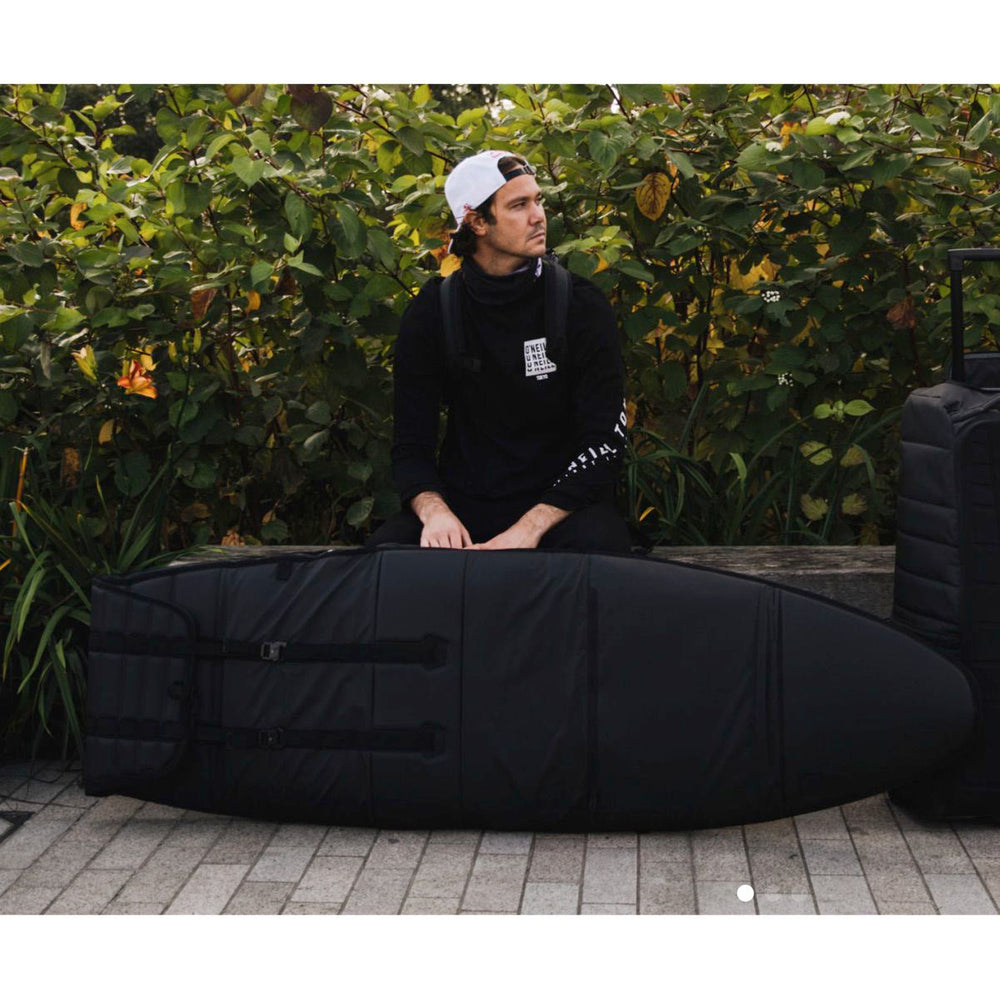 
                  
                    Db Surf Luggage - The Shelter Board Bag - The Single Surfbag, Black Out - Fits from 5’3” to 6’4”
                  
                
