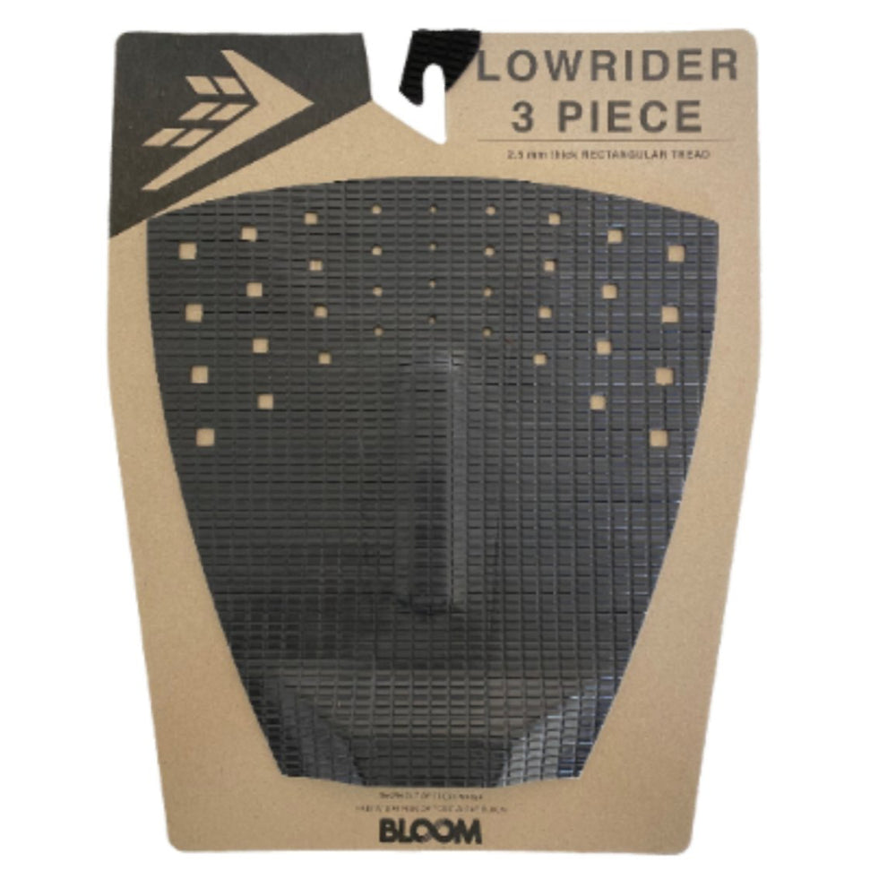 Deck pads - Firewire Lowrider Thin 3 Piece Arch - Black/Charcoal