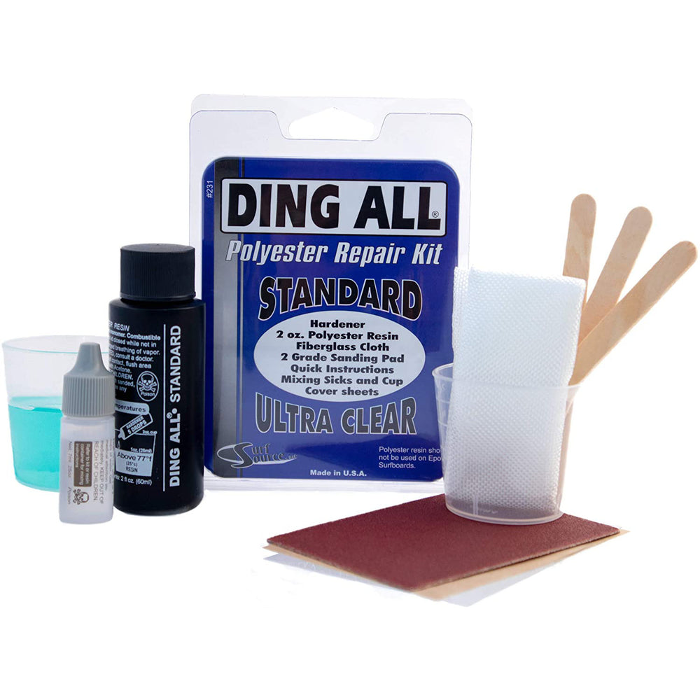 
                  
                    Ding Repair - Ding All Standard (polyester) Repair Kit
                  
                