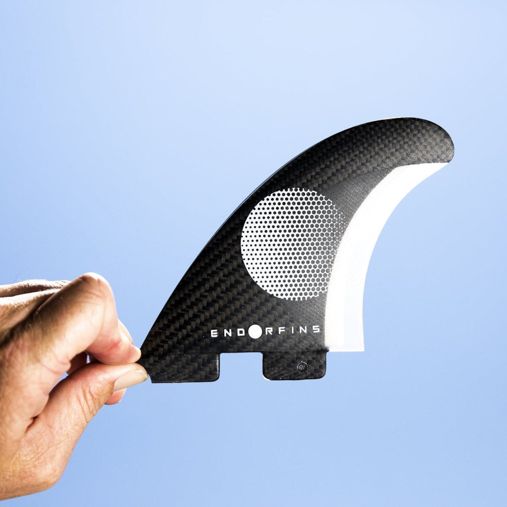 ENDORFINS 5 FIN - Slater KS1 5 Fin Medium 2 Tab - Black/White
