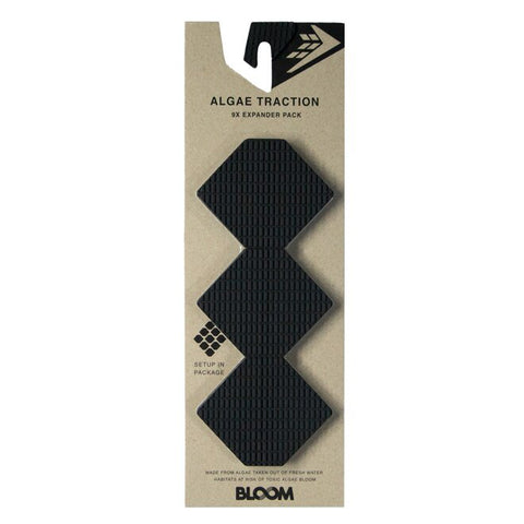 Deck pads - Firewire -  9X Hex Expander Traction Pack - Black - Surf Ontario