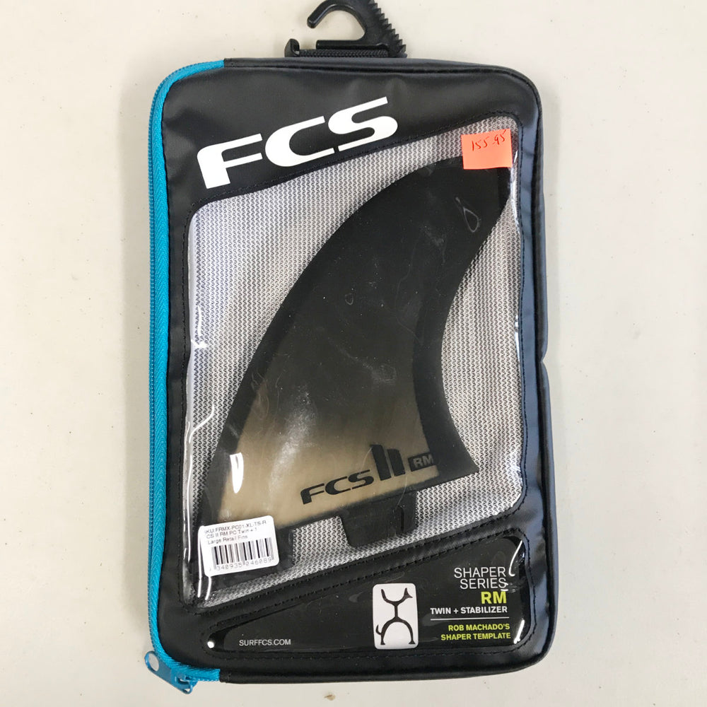 FCS II TWIN + 1 - Rob Machado PC Tri Set - X-Large Fins - Bamboo ...