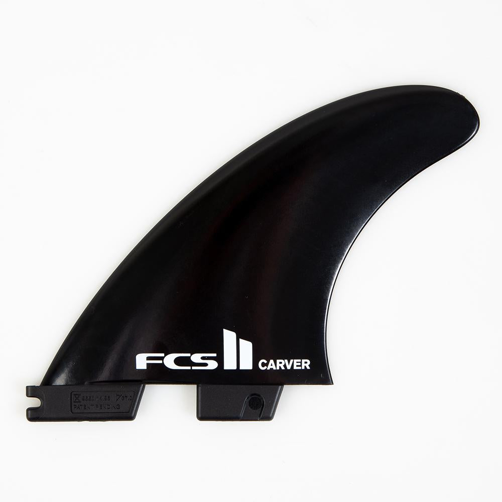 FCS II THRUSTER - Carver Glass Flex Black Large