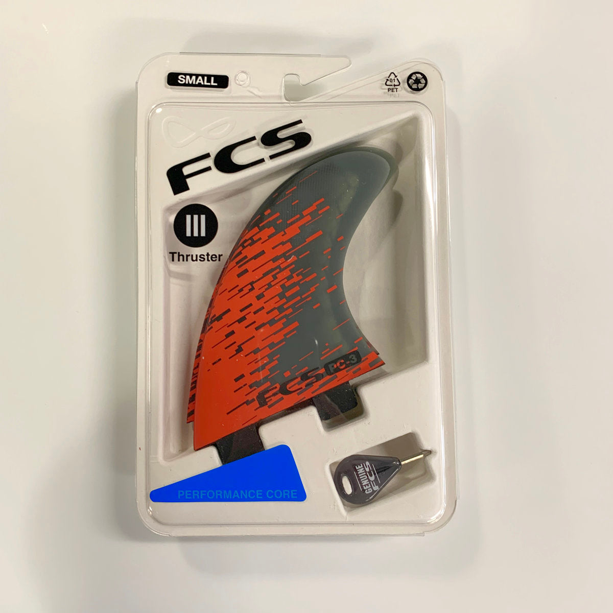 
                  
                    FCS THRUSTER - PC Smoke Tri 2 tab Small (Red Smoke)
                  
                