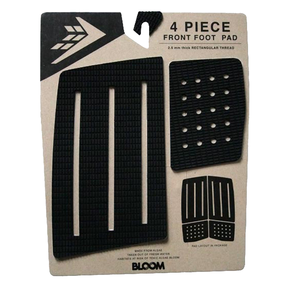 Deck pads - Firewire 4 Piece Front Foot Traction Pad - Black