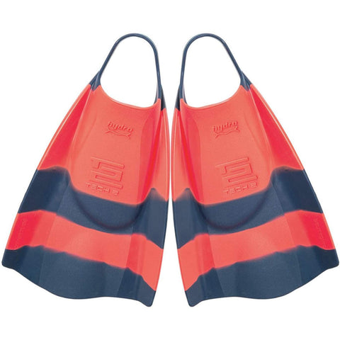 Fins/Flippers - Hydro Tech 2 Bodyboard fins - Tang Navy