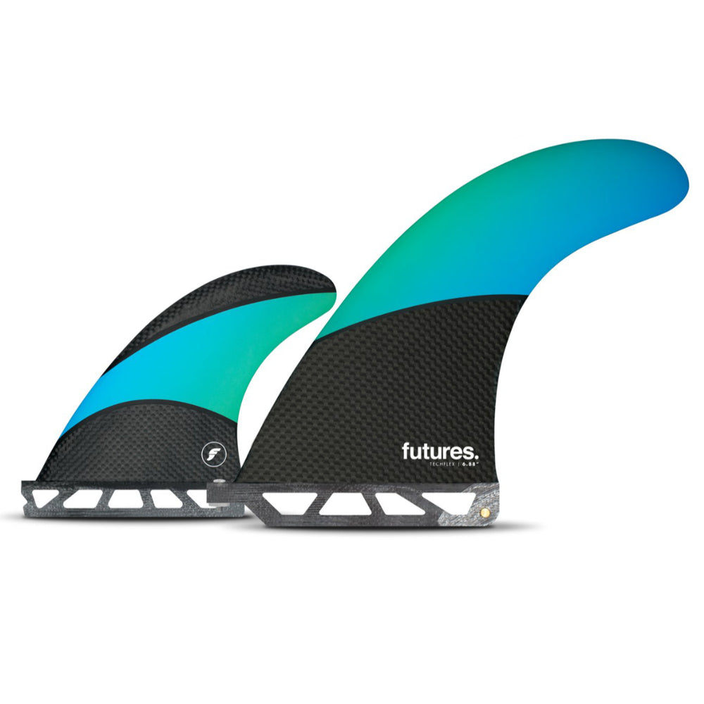 
                  
                    Futures - 2 + 1 Longboard Techflex Set - Blue/Green
                  
                