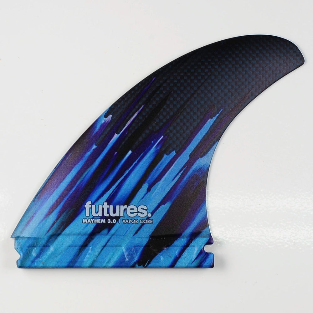 
                  
                    Futures - THRUSTER - Mayhem Rake M/L Vapor Core Thruster - Carbon/Blue
                  
                