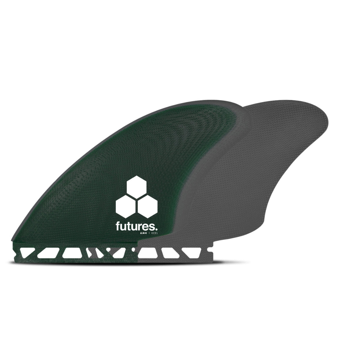 Futures AM Keel Fin ツインフィン Al Merrick FUTURES - TWIN - Channel Islands Al Merrick AMK Twin Keel - Green/Grey