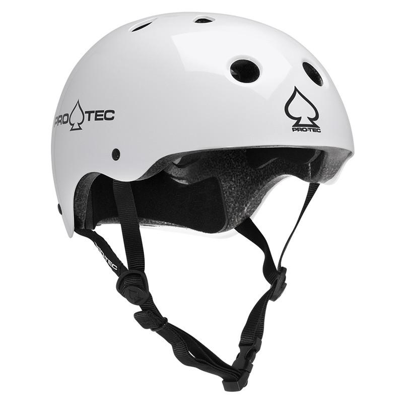 
                  
                    Protective Gear (Skate) - Pro-tec Helmet - Classic Certified Gloss White
                  
                