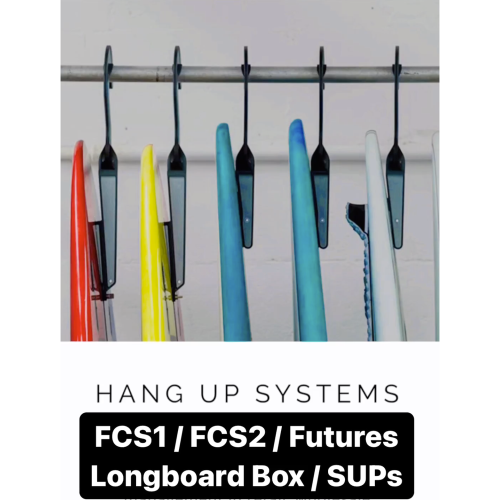 
                  
                    Hang Up System - FCS2 Fins*
                  
                