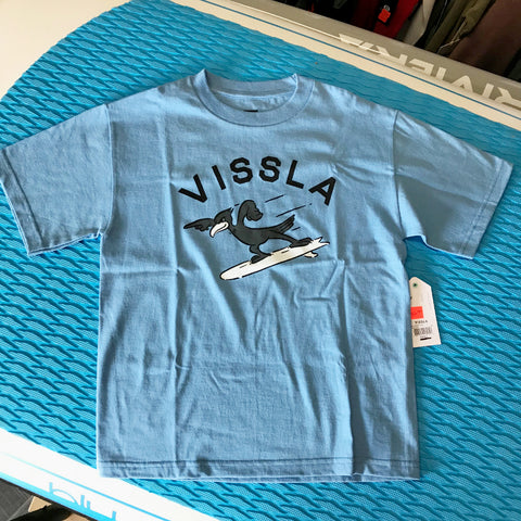 Vissla Youth T-Shirt - Hellbent - LTB - Surf Ontario