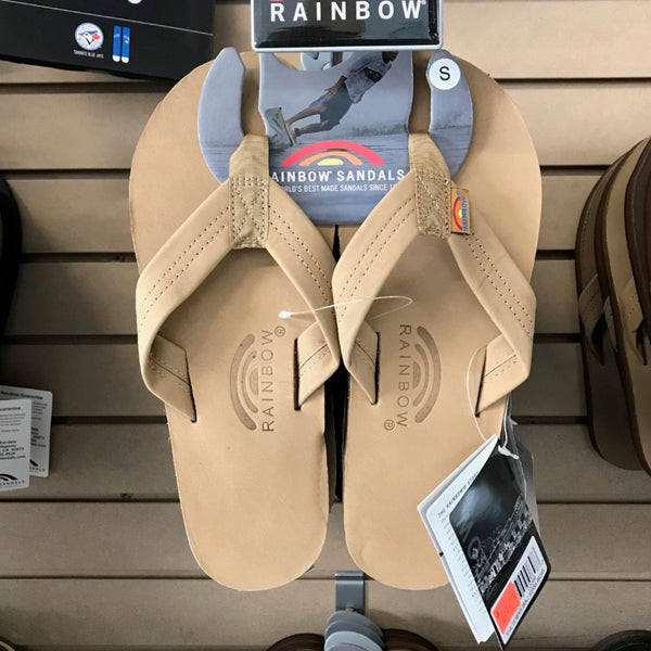 Rainbow Sandals Mens Premier/Classic Leather Single Layer With Arch - –  Seaside Surf Shop