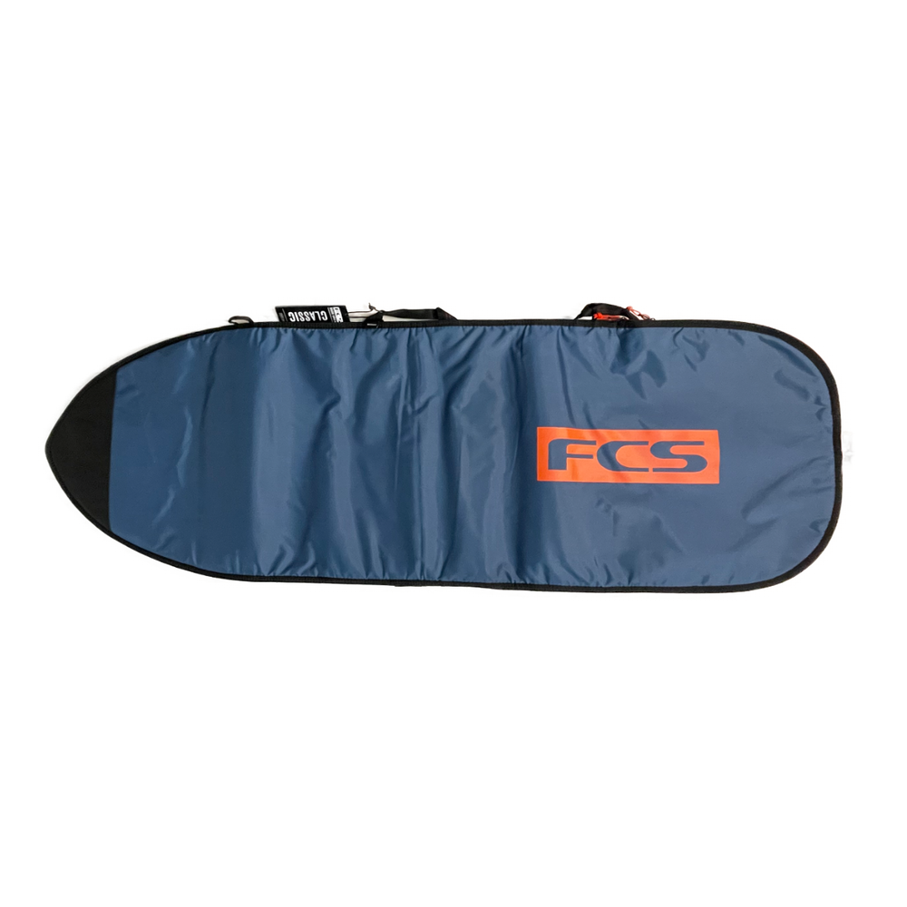 FCS board bag - Classic Hybrid/Funboard Bags Steel - Blue White