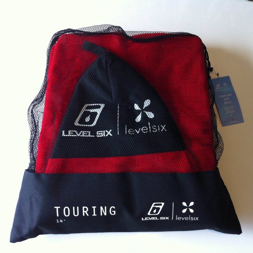  Level 6 Board Cover - 14' Touring Red SUP sock - Surf Ontario