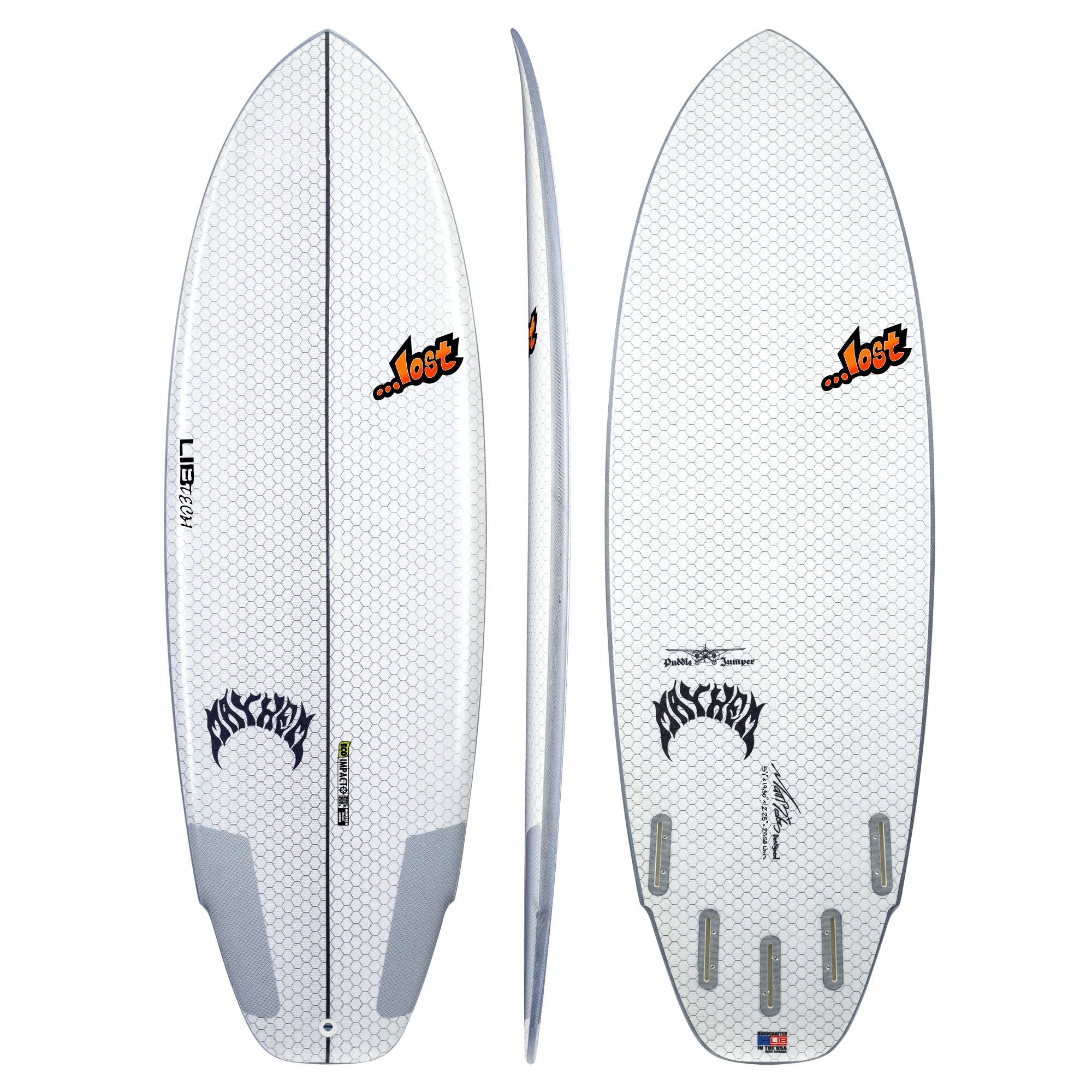 PUDDLE JUMPER HP 5’6” ロスト リブテック ＋フィン！ Lost Puddle Jumper HP Surfboard | Enhanced Surf-Style | Lib Tech