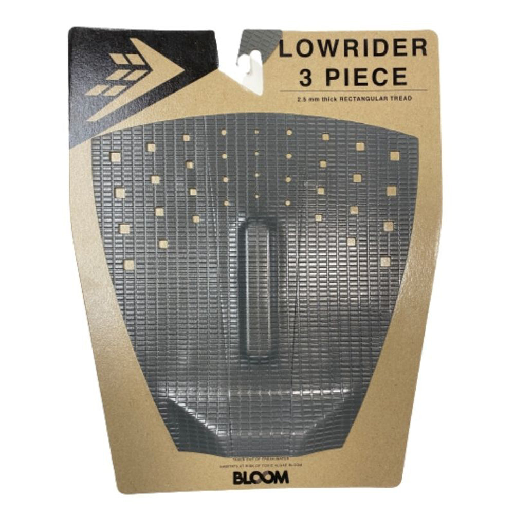 Deck pads - Firewire Lowrider Thin 3 Piece Arch - Charcoal/Black