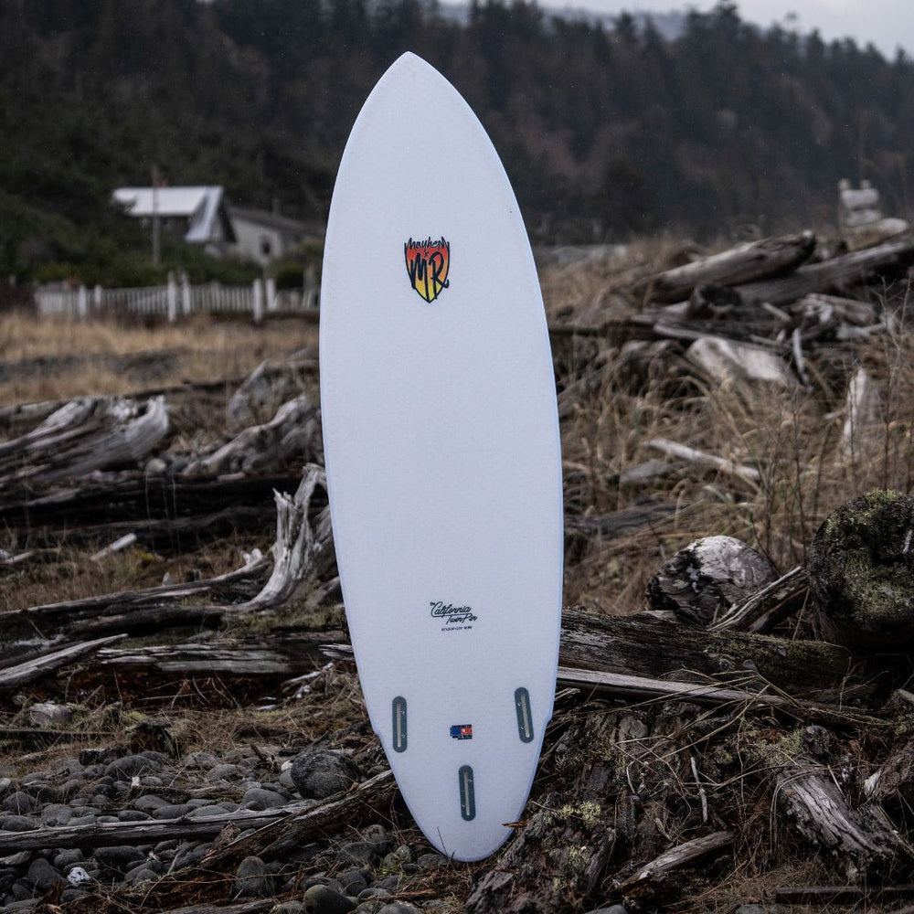 新品 ロスト California Twin Pin Lib Tech 6'0\" Lib Tech x Lost MR California Twin Pin surfboard 6ft 0 - White