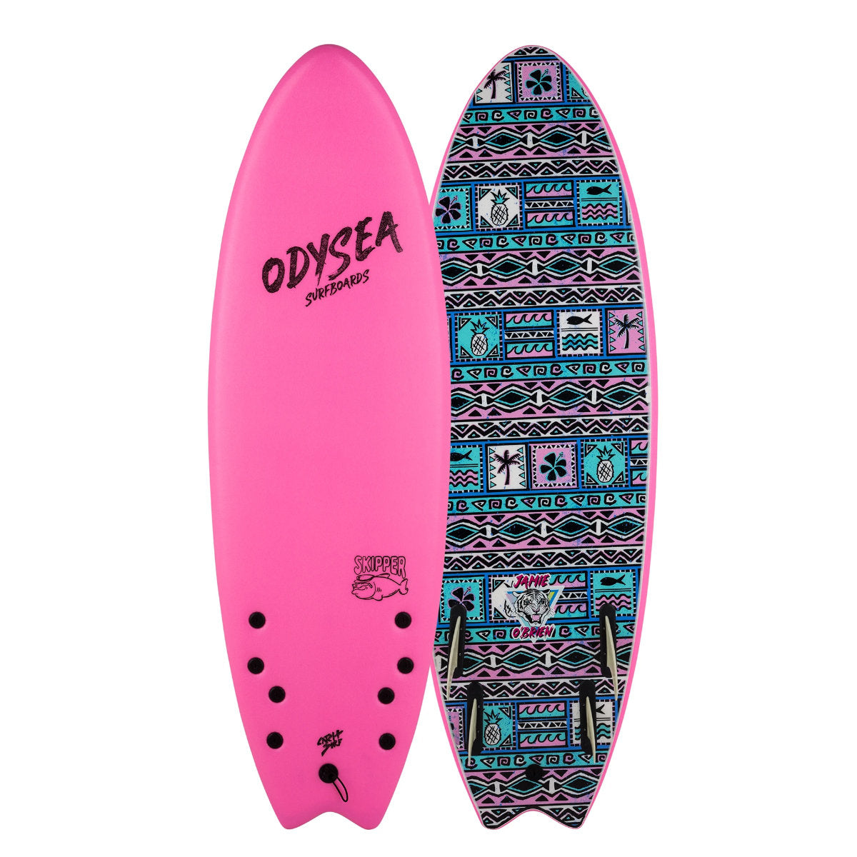 Odysea Skipper 5'6 Pro - JOB Quad Hot Pink 20 – Surf Ontario